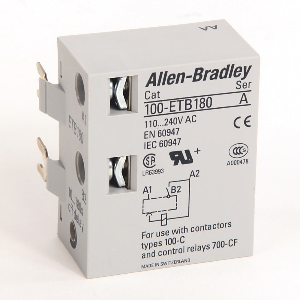 Allen-Bradley - TIMER 1-30s ELEC OFF-DELAY 110-240V