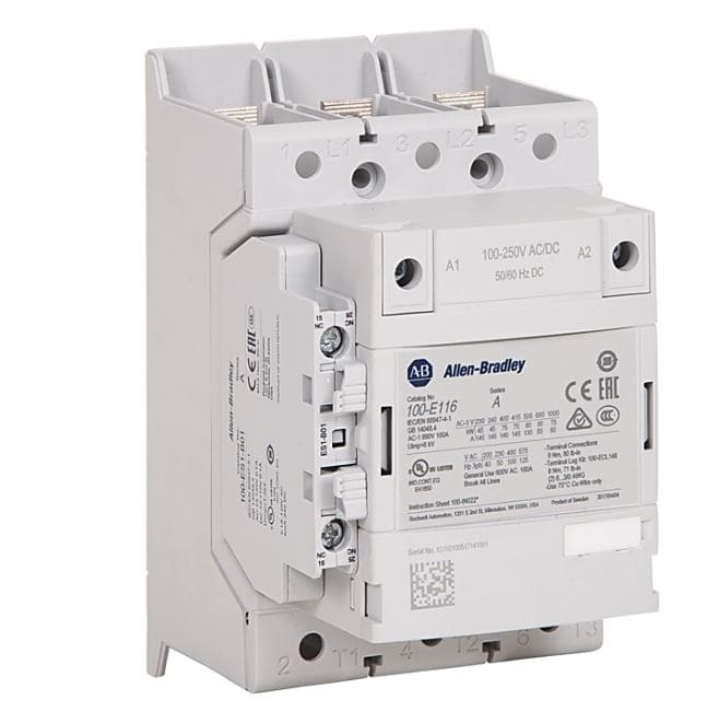 Allen-Bradley - 100-E Contactor 40A, 24-60VAC, 20-60VDC