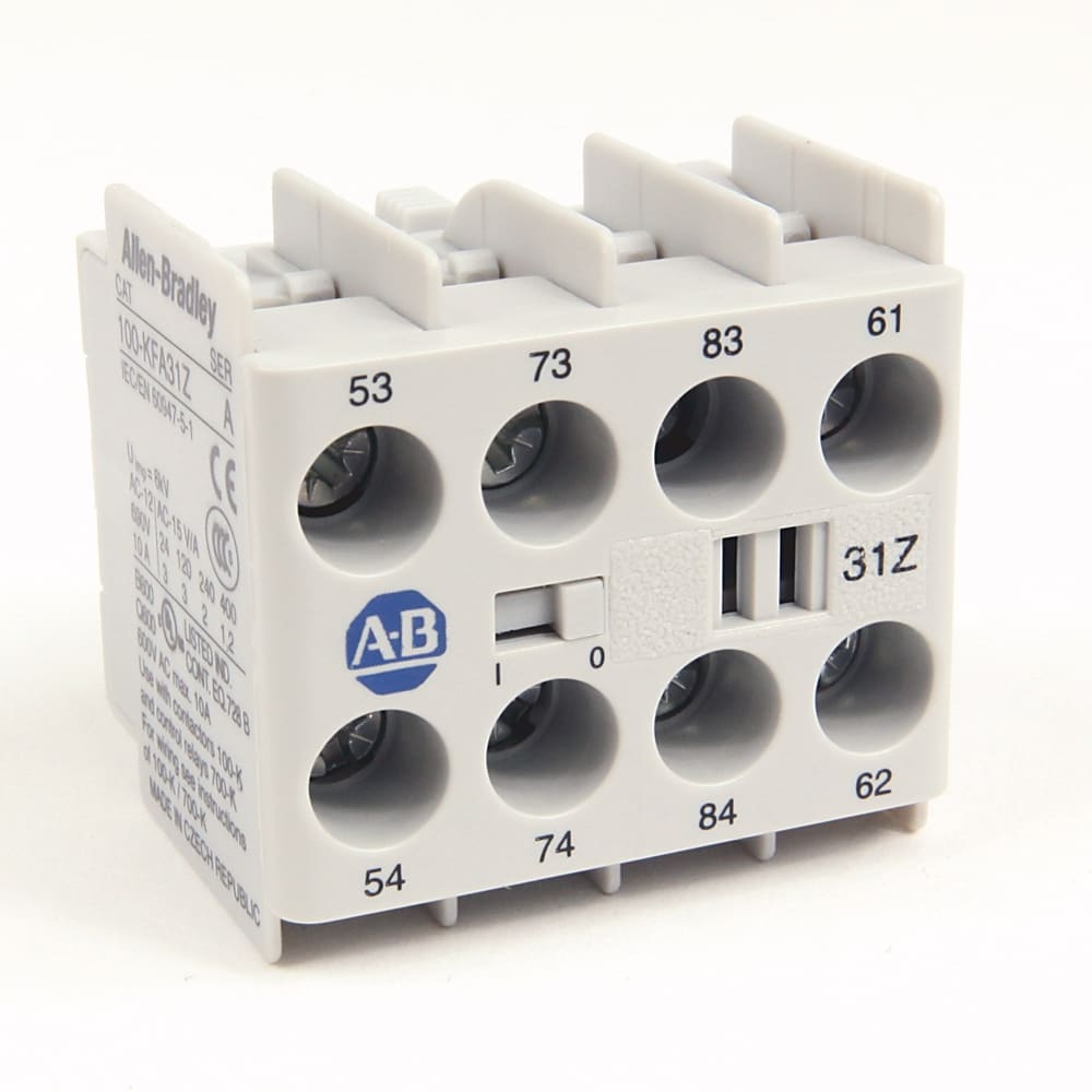 Allen-Bradley - Auxiliary Block 3 N/O 1 N/C