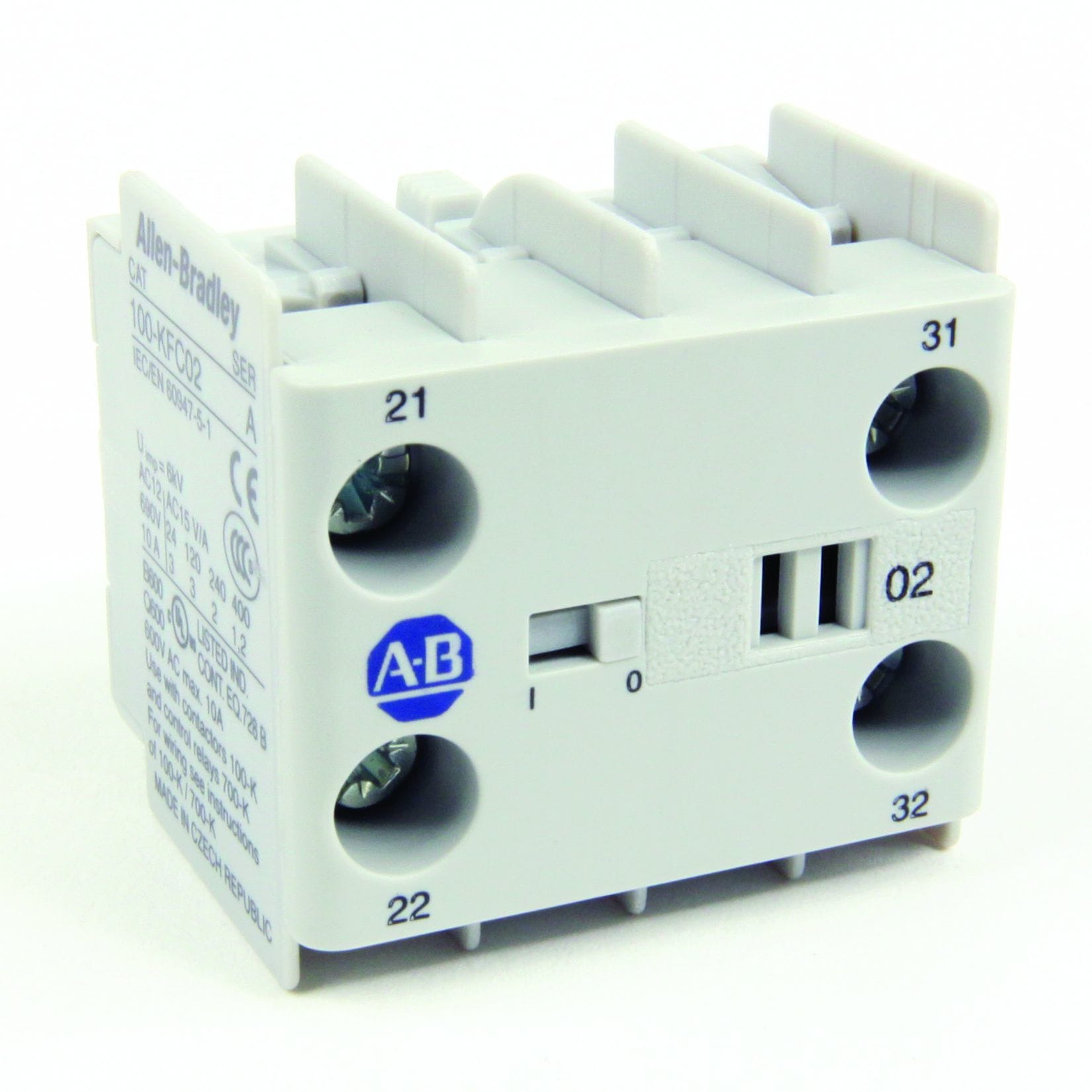Allen-Bradley - Auxiliary Block 2 N/C