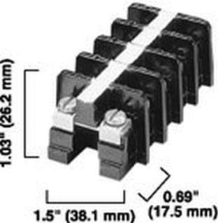 Allen-Bradley - TERM BLCK PNL MTD 1P 35A BLK (100 PCS)