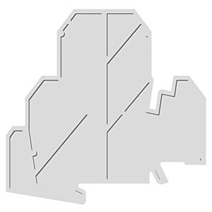 Allen-Bradley - END BARRIER GREY