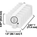 Allen-Bradley - NEMA 6 Pole Panel Mount Block