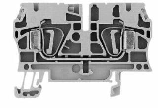 Allen-Bradley - Feed Through Sprg Clmp T/L Blk 4mm BLU
