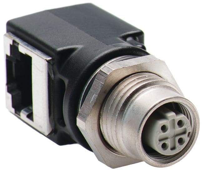 Allen-Bradley - EtherNet Connector, M12D to RJ45