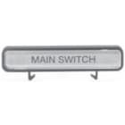 Allen-Bradley - NAMEPLATE (MAINS SWITCH)