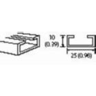 Guardmaster - SER1112 C-RAIL 2MTR LENGTHS ZINC COATED