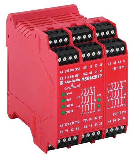 Guardmaster - GUARDMASTER MSR142RTP 115V AC INPUTS 1NC