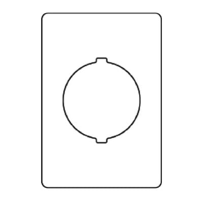 Allen-Bradley - Vertical Legend Plate