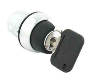 Allen-Bradley - 2 Pos Key Selector switch Keycode 455