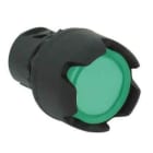 Allen-Bradley - ILLUMINED PLASTIC GUARDED RED P/BUTTON