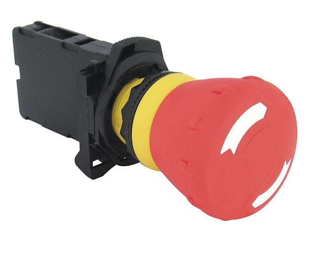 Allen-Bradley - SAFETY MUSHROOM-PLASTIC 40MM 1N/O 1N/C