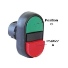 Allen-Bradley - 2 Pos Multi Plastic Pos A Red Pos C Grn