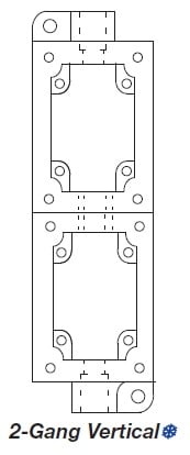 Allen-Bradley - 800H NEMA 7/9 Push-Button Enclosure Base