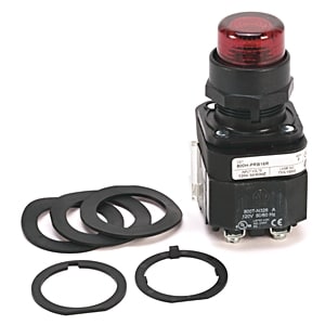 Allen-Bradley - PUSHBUTTON ILLUMINATED NEMA 4 X 120V RED