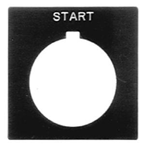 Allen-Bradley - 800H 30 mm Push-Button Legend Plate