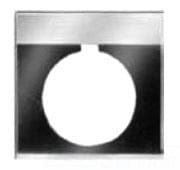 Allen-Bradley - 800H PB LOW STANDARD LEGEND PLATE