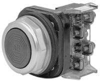 Allen-Bradley - RED FLUSH PUSH BUTTON C/W 1N/O CONTACT