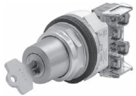 Allen-Bradley - SEL SWITCH 3 POS KEY