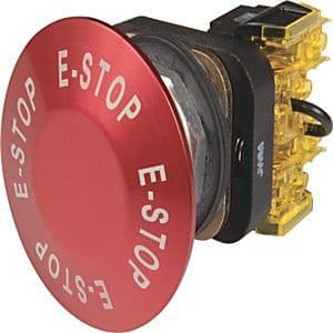 Allen-Bradley - E-STOP TWIST RELEASE, 1 x NCLB Contact
