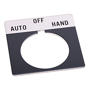 Allen-Bradley - LEGEND PLATE MARKED