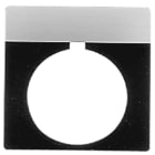 Allen-Bradley - LEGEND PLATE BLANK YELLOW