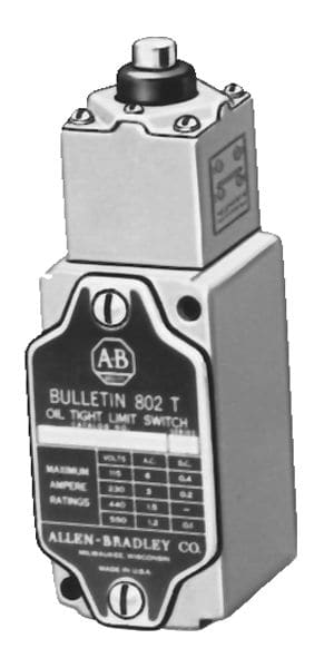 Allen-Bradley - LIMIT SWITCH TopPushRod