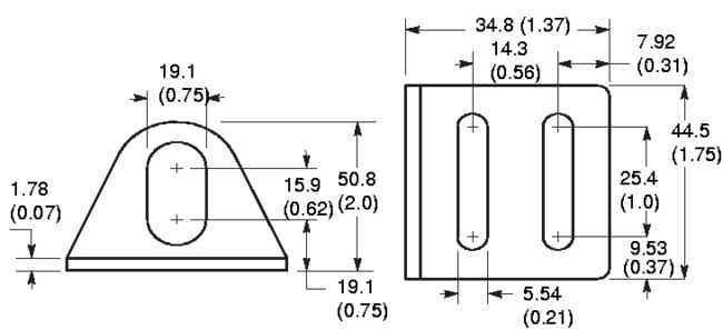 Allen-Bradley - SLOTTED MOUNTING BRACKET