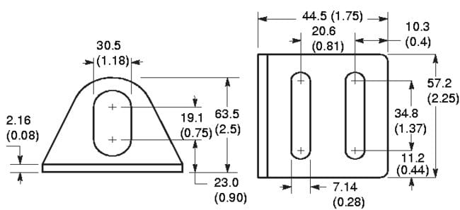 Allen-Bradley - R/ANGLE MOUNTING BRACKET