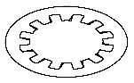 Allen-Bradley - LOCK WASHER M18 NP STEEL