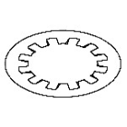 Allen-Bradley - LOCK WASHER M18 NP STEEL
