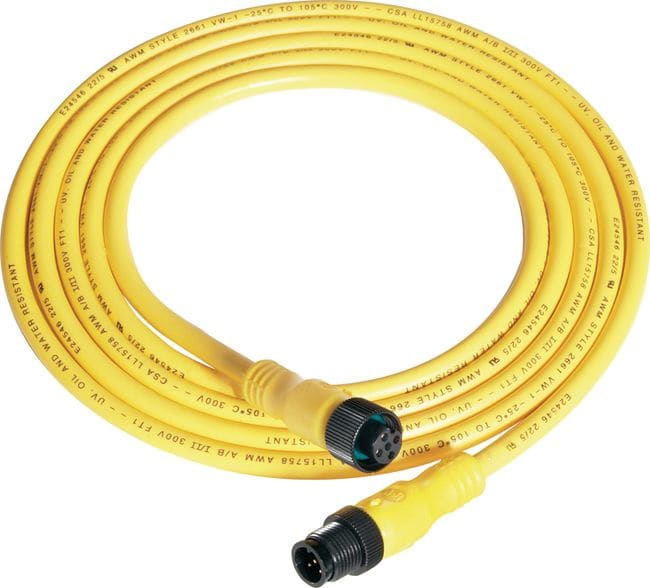 Allen-Bradley - DC MICRO (M12),FEMALE,STRAIGHT,5-PIN,PVC