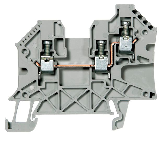 Allen-Bradley - Feed Through Screw Terminal Grey 4mm
