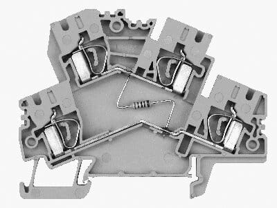 Allen-Bradley - 2-CKT RESISTOR BLK,METAL OXIDE FILM,4MM