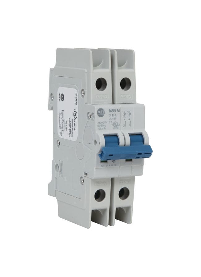 Allen-Bradley - 2 Pole Configuration Trip Curve D 6 A