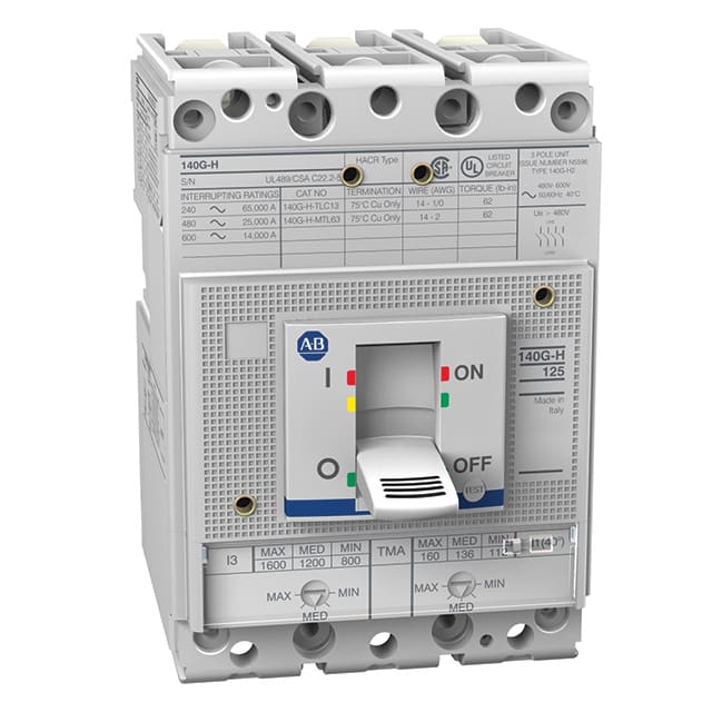 Allen-Bradley - 140G 125A FRAME MOLDED CASE CKT-BKR