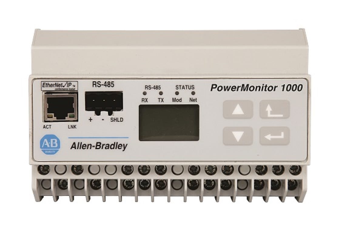 Allen-Bradley - POWERMONITOR 1000, VOLT & CURRENT, ENET
