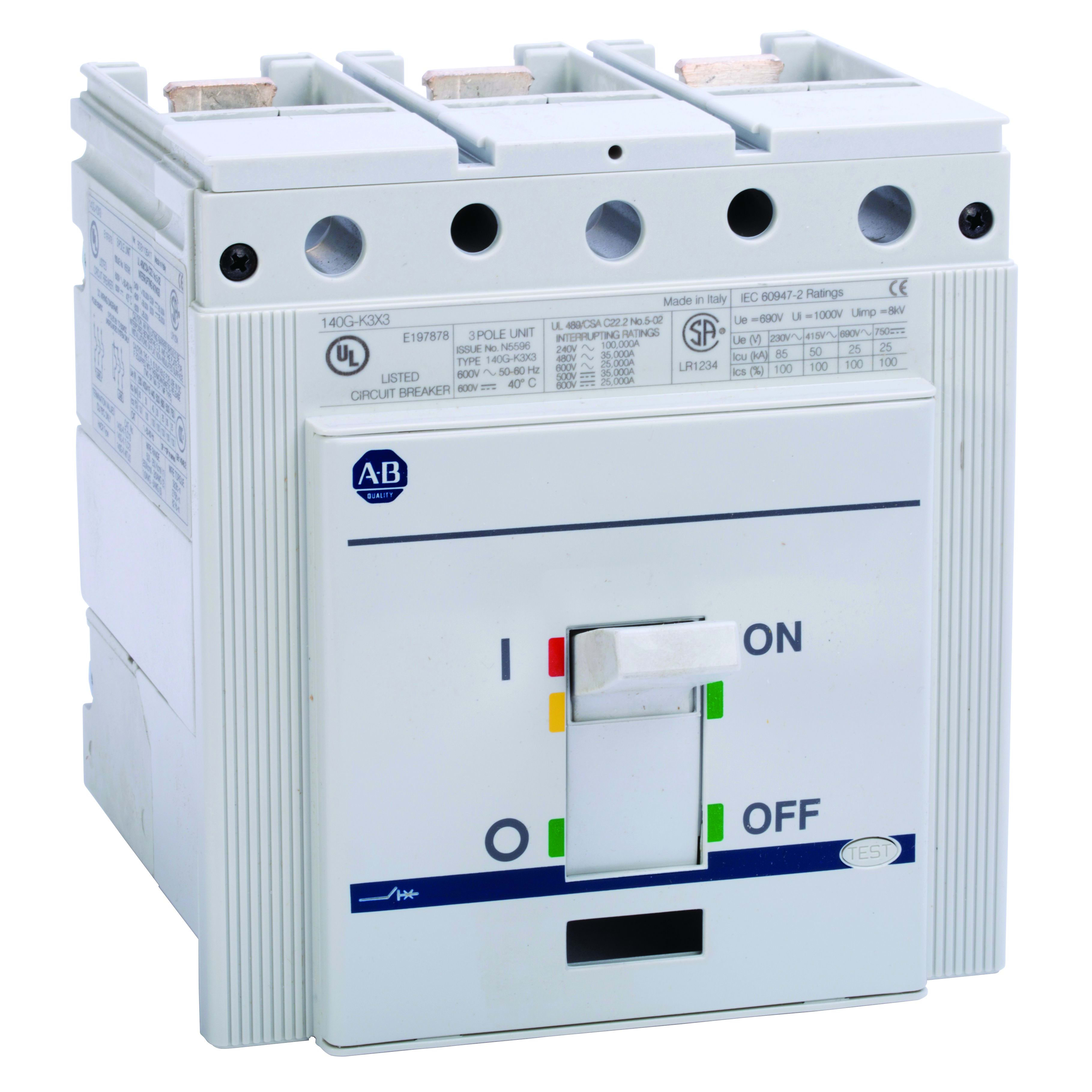 Allen-Bradley - 140G 400A MOLDED CASE FRAME