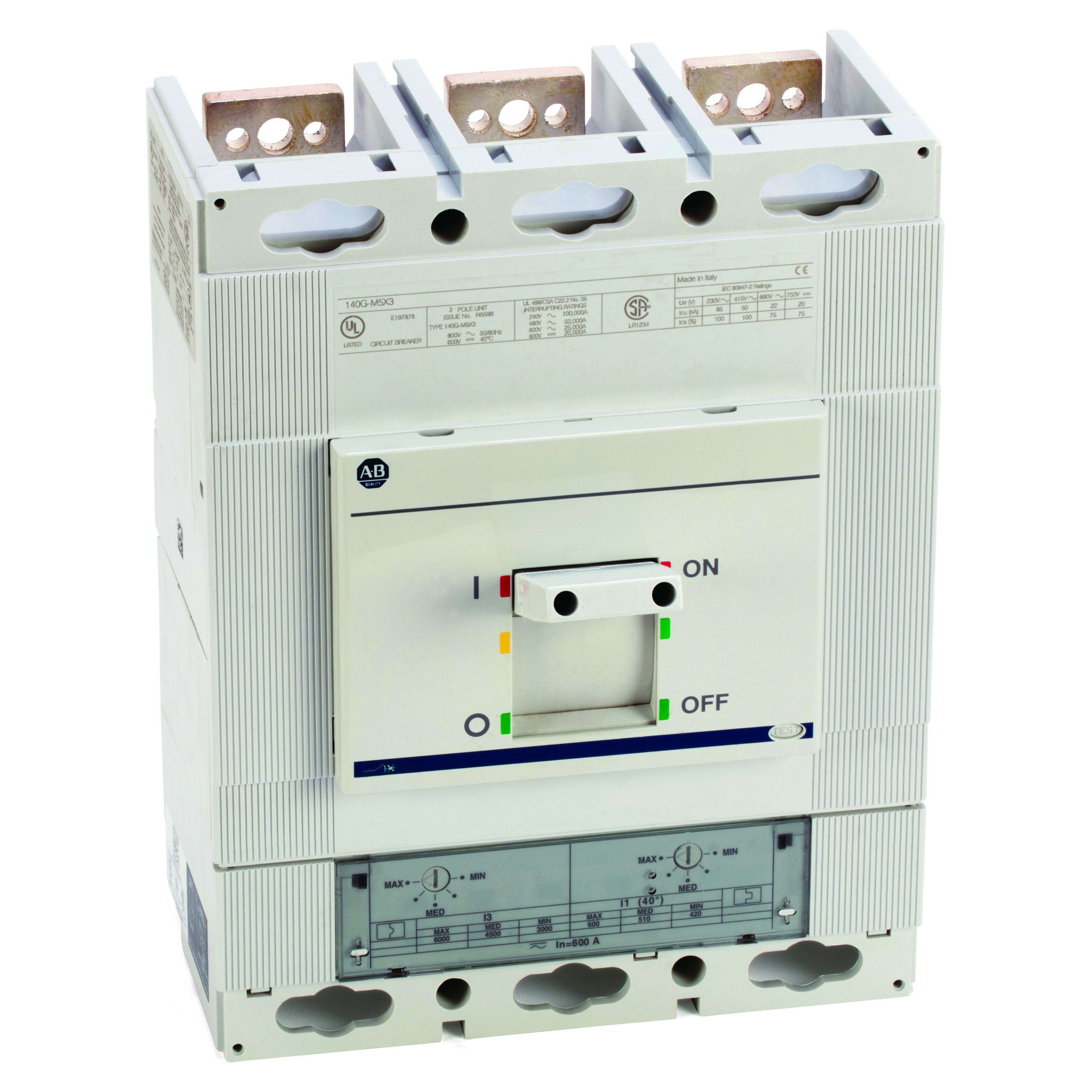 Allen-Bradley - 140G 800A M FRAME MOLDED CASE CKT-BKR
