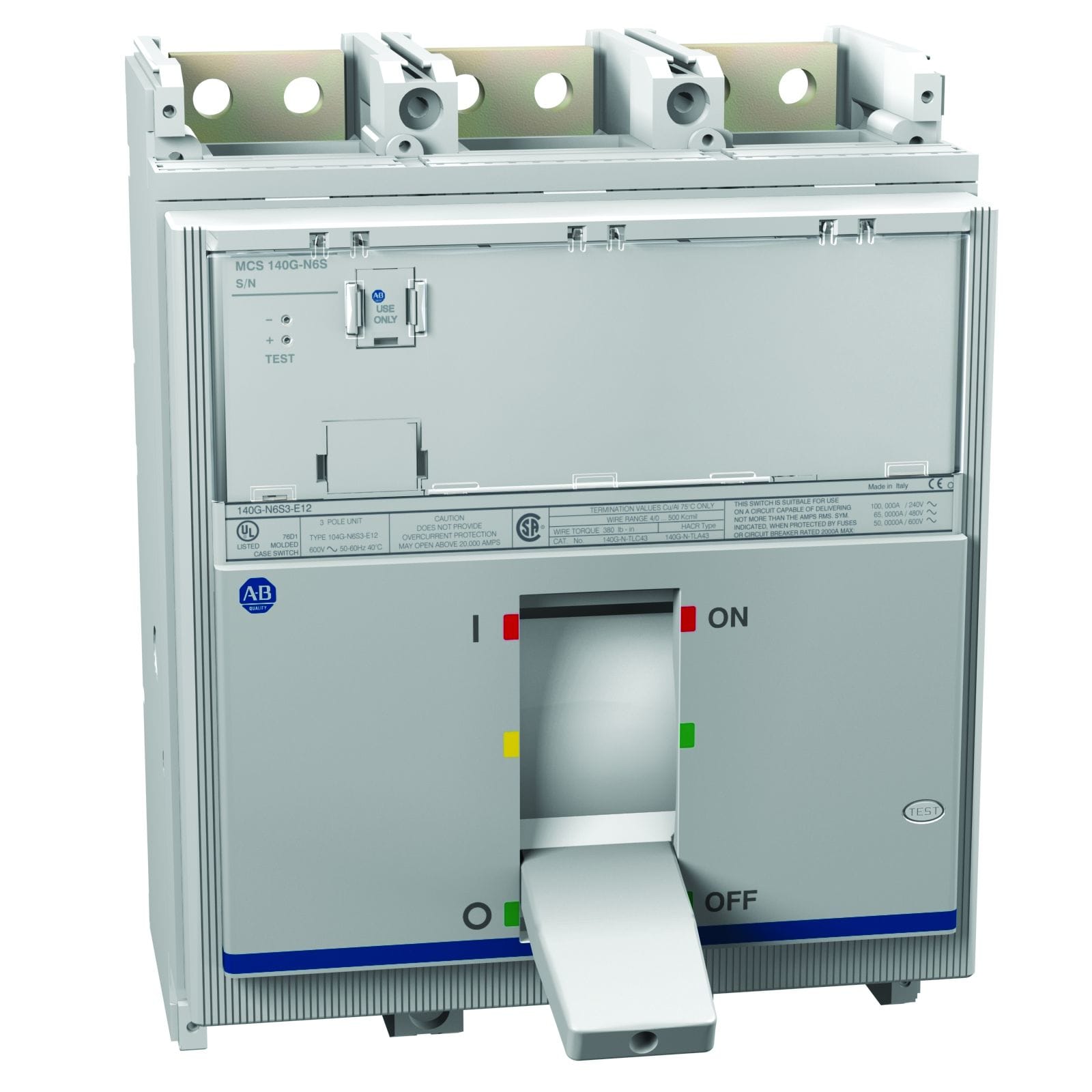 Allen-Bradley - Molded Case Circuit Breaker, N frame, 65