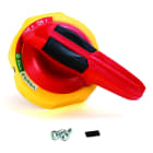Allen-Bradley - Rotary Door Handle, Red/Yellow