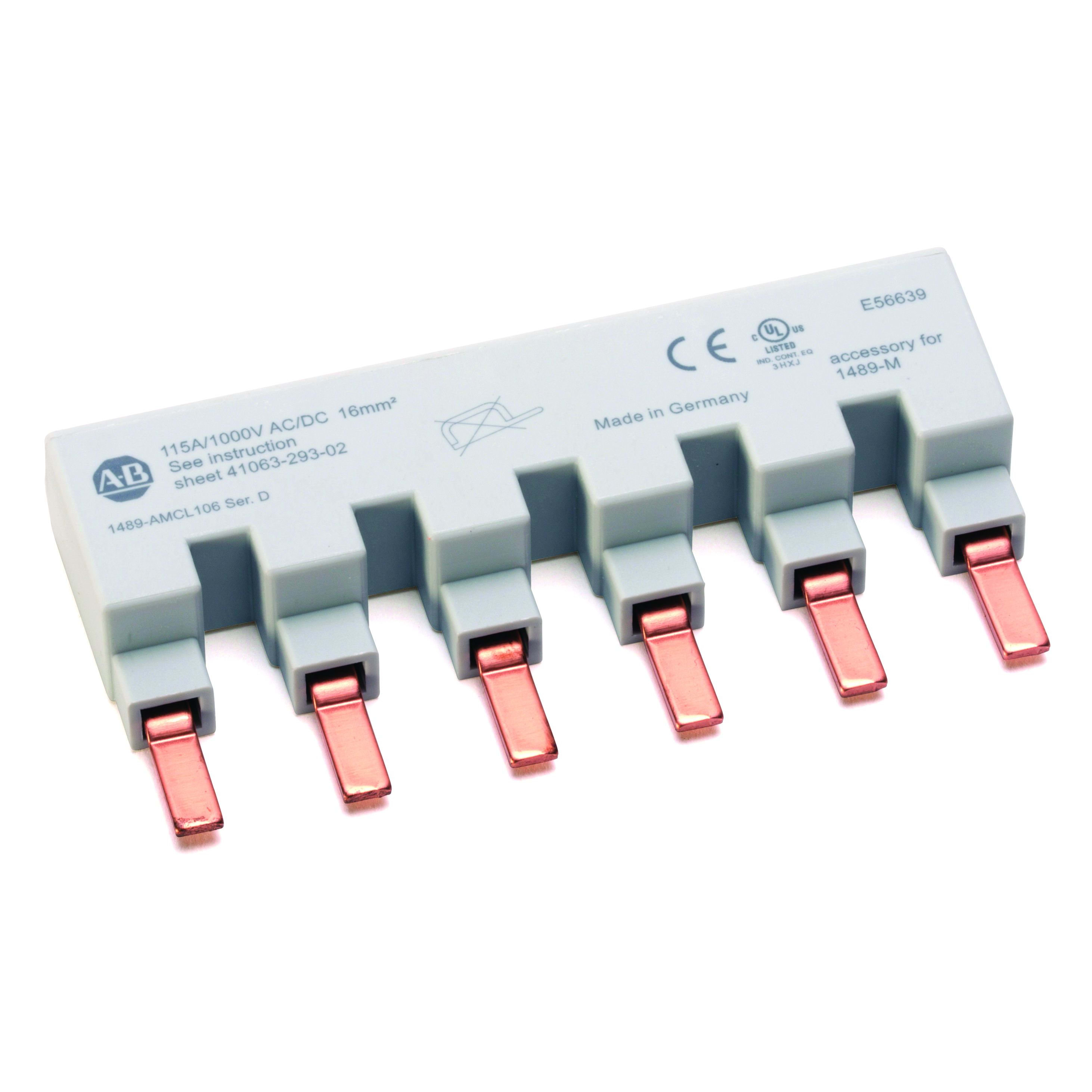 Allen-Bradley - 6 Pins, 6 Circuit Breakers - 1 Phase