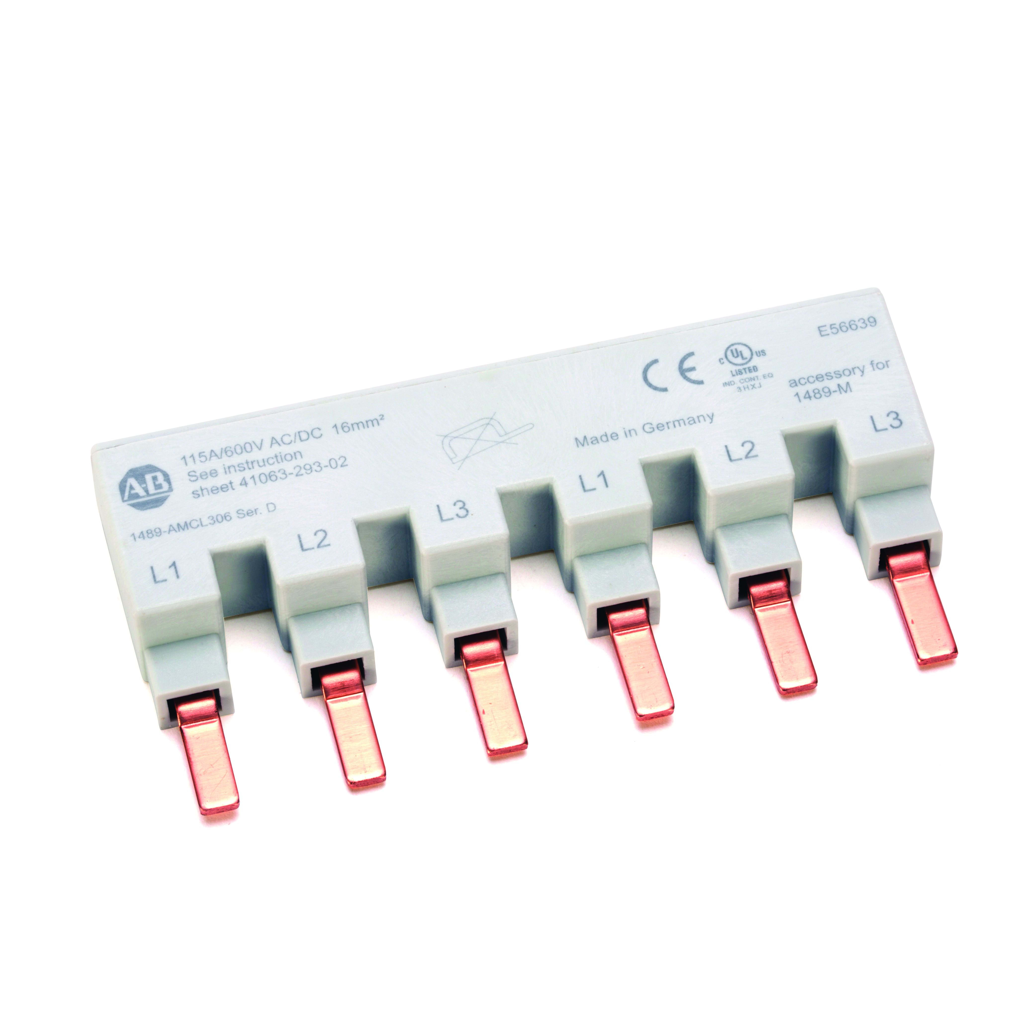 Allen-Bradley - BUSBAR FOR 3 PHASE MCB 6p