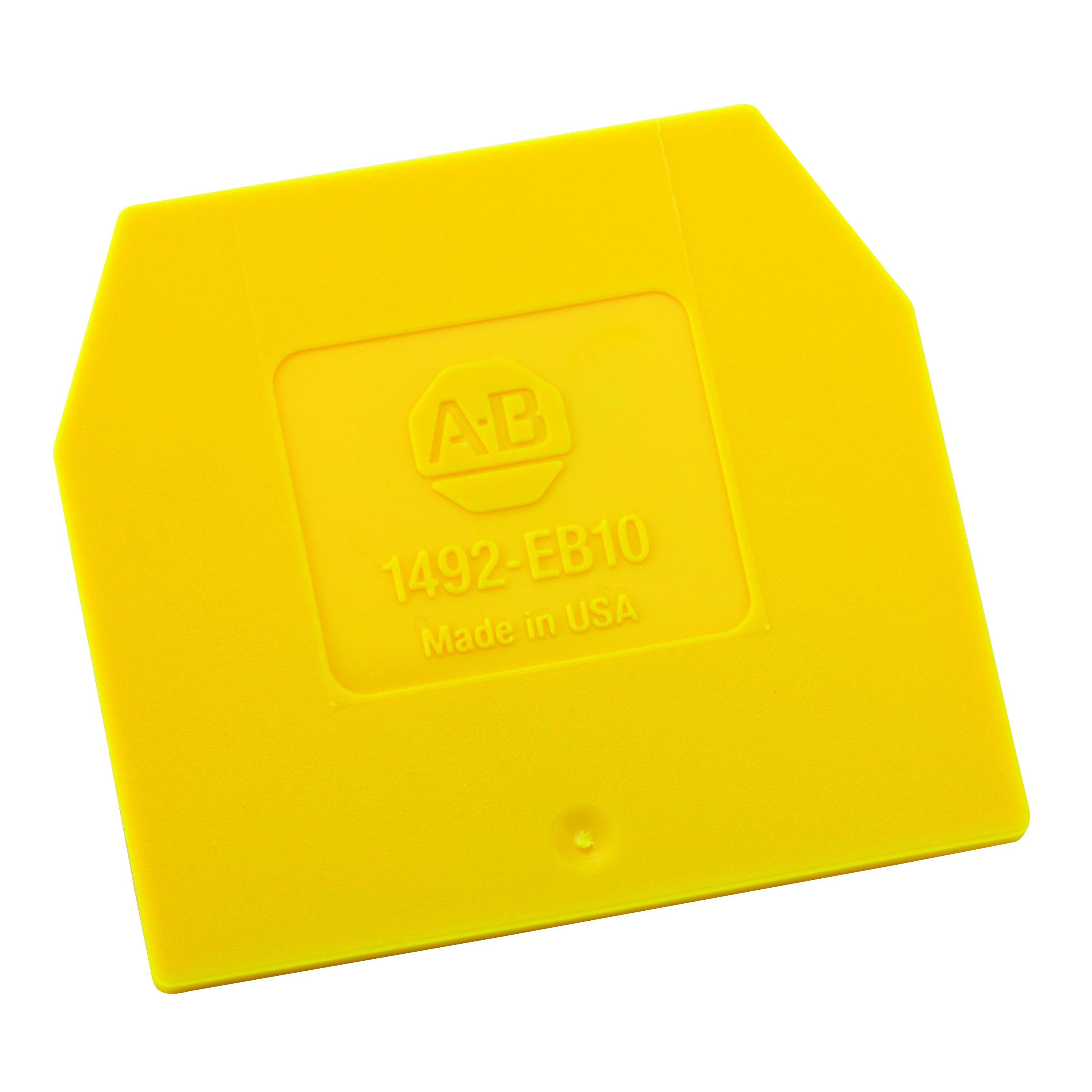 Allen-Bradley - END BARRIER YELLOW