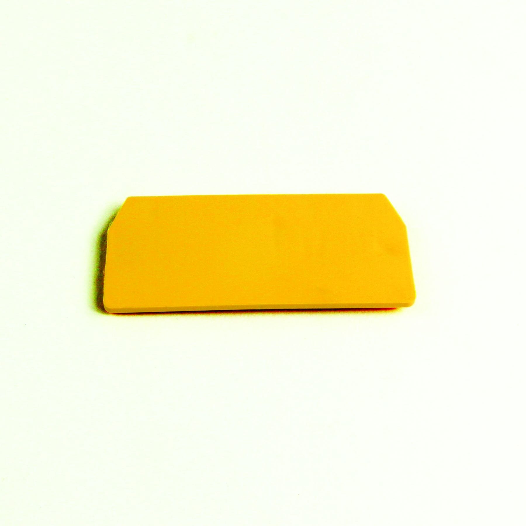 Allen-Bradley - END BARRIER YELLOW