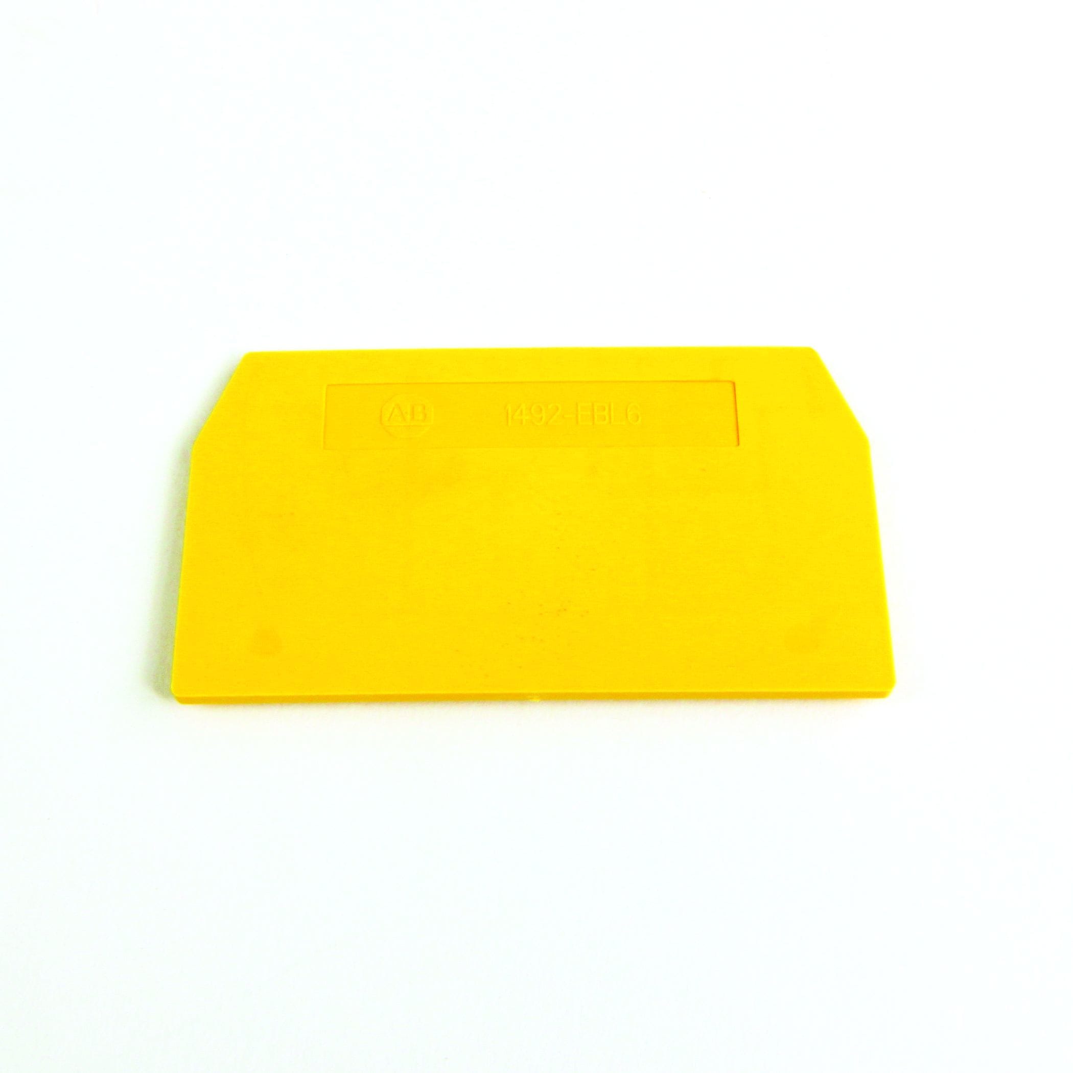 Allen-Bradley - END BARRIER YELLOW