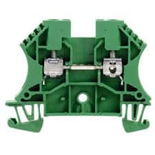 Allen-Bradley - Feed Through Screw Terminal Green 4mm