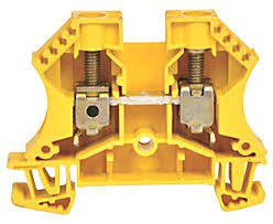 Allen-Bradley - Feed Through Screw Terminal Yellow 4mm