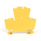 Allen-Bradley - feed through screw terminal Yellow 4mm