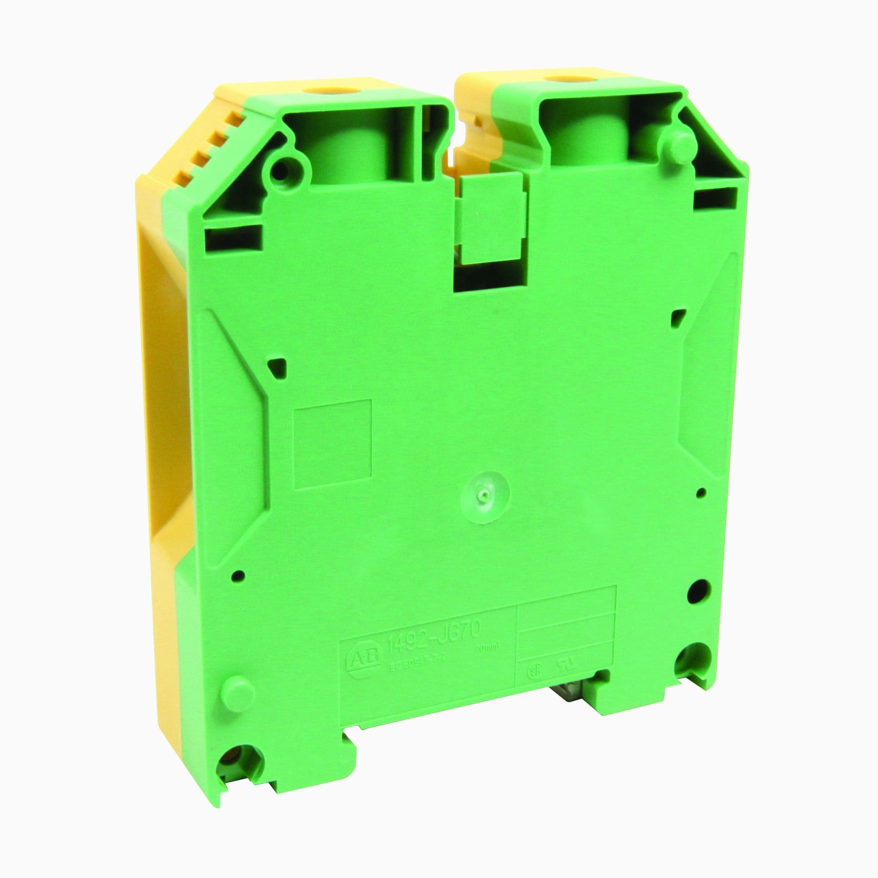 Allen-Bradley - Ground Terminal Block 70mm Green/Yellow